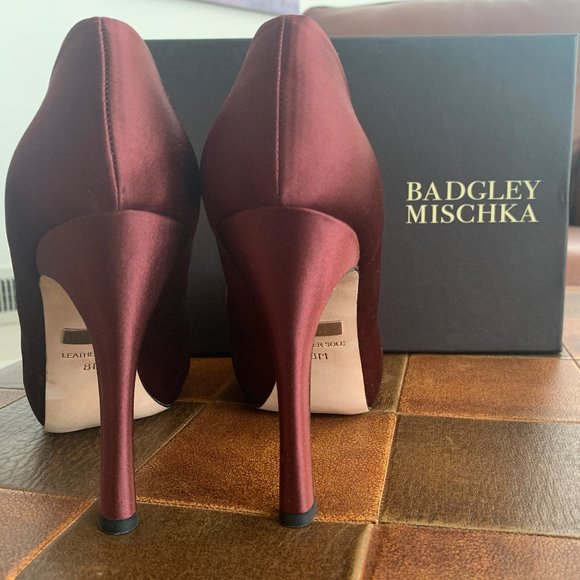 Badgley Mischka, Burgandy, Size 8, Brand new - Picture 3 of 4